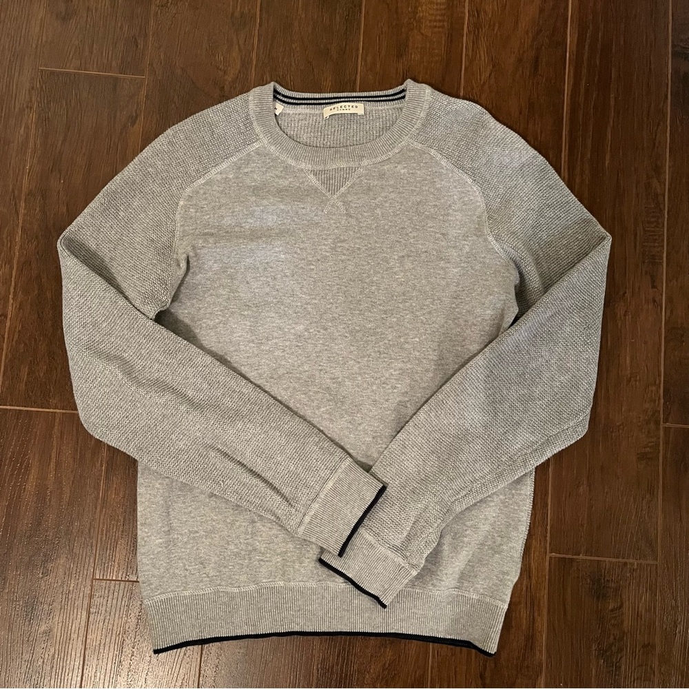 Selected Homme grey sweater
